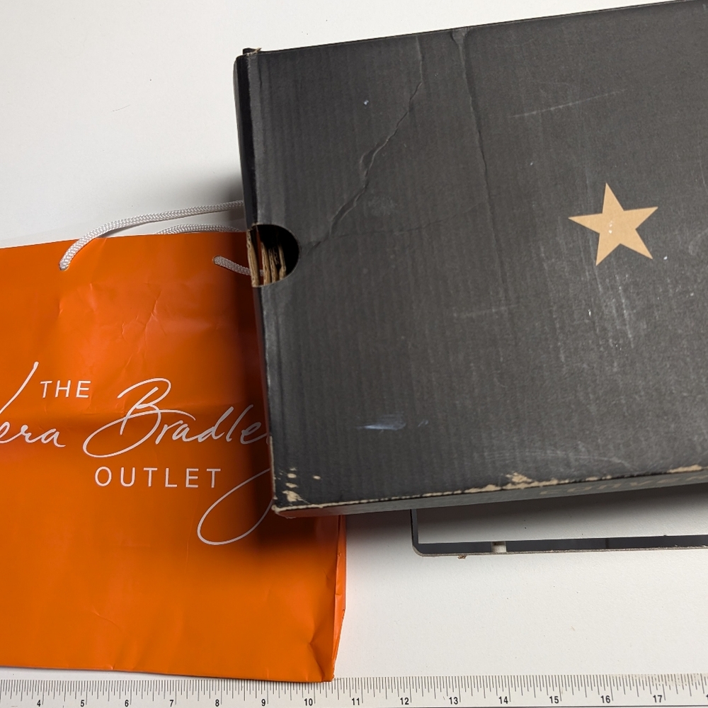 EMPTY Converse Shoebox and Vera Bradley Outlet Bag- Useful for gift giving